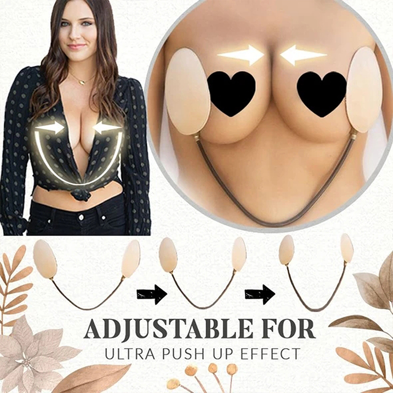 Invisible Women Push-up Frontless Bra Kit Frontless Backless